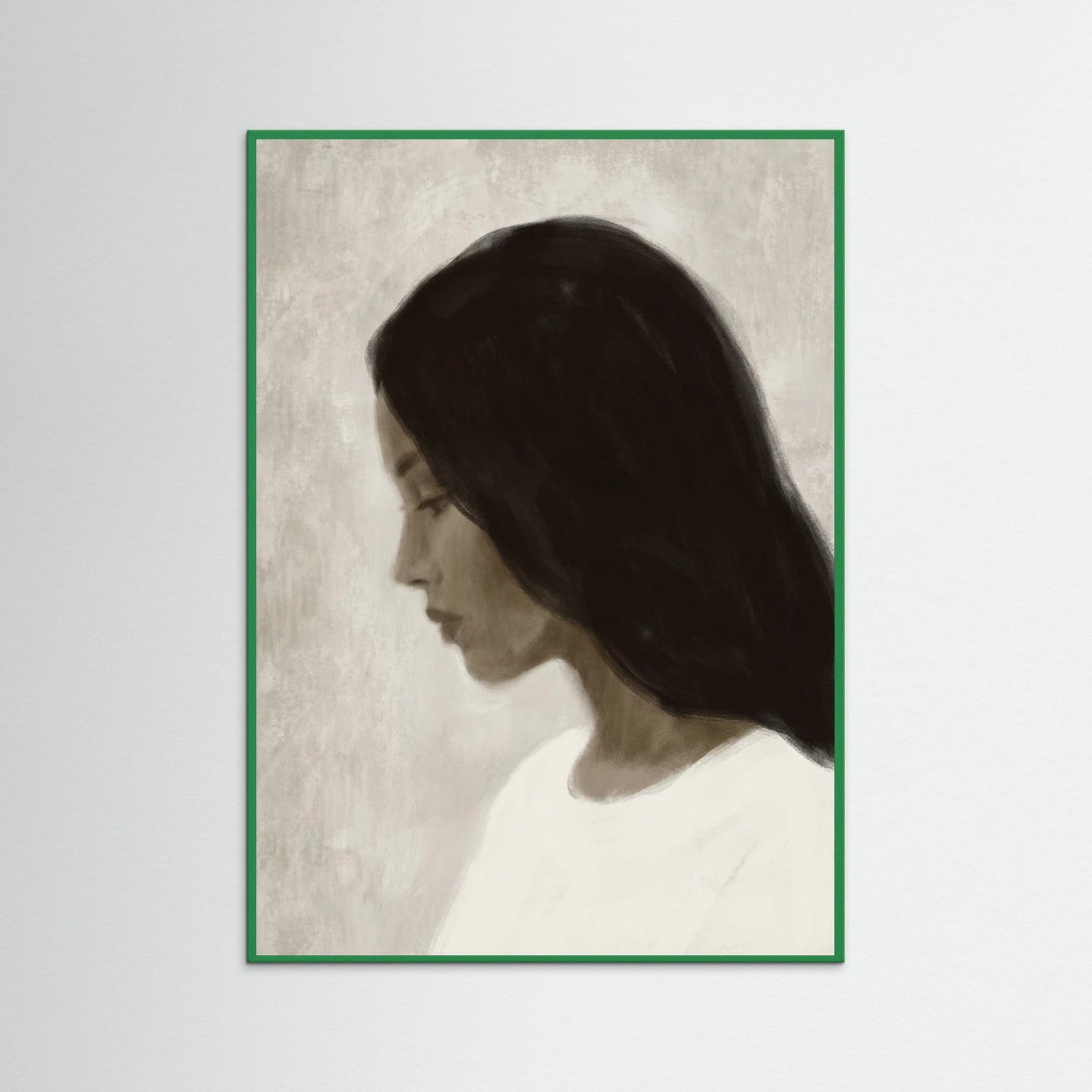 Green Wood Quiet Gaze