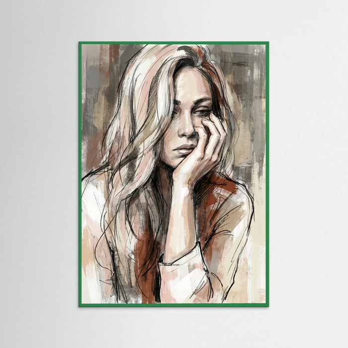 Green Wood Quiet Introspection