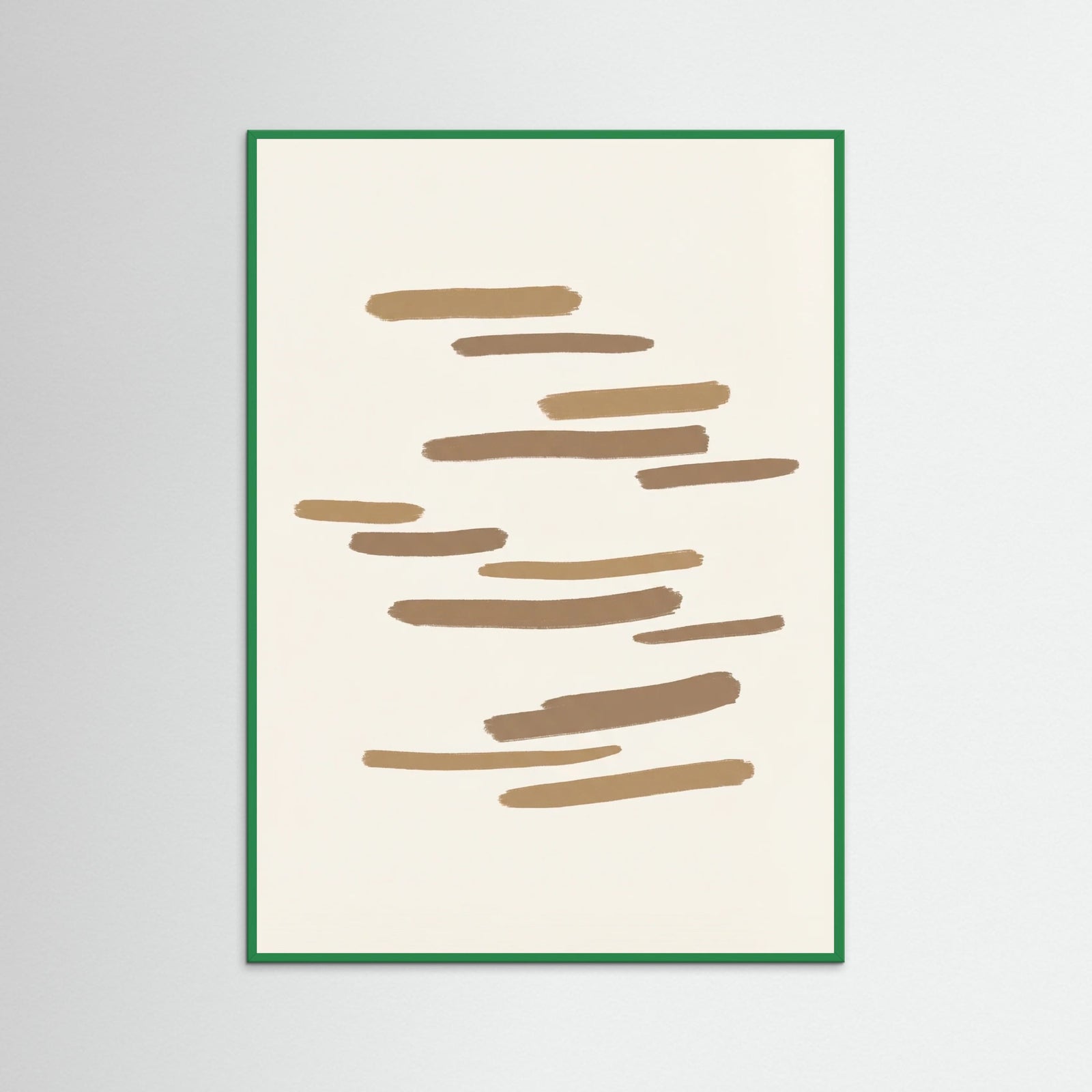 Green Wood Radial Glow