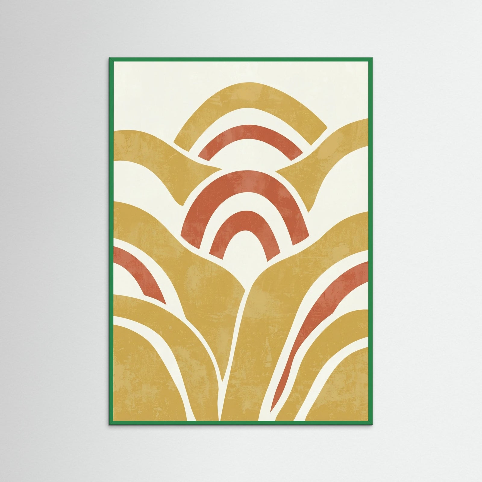 Green Wood Radiant Golden Bloom