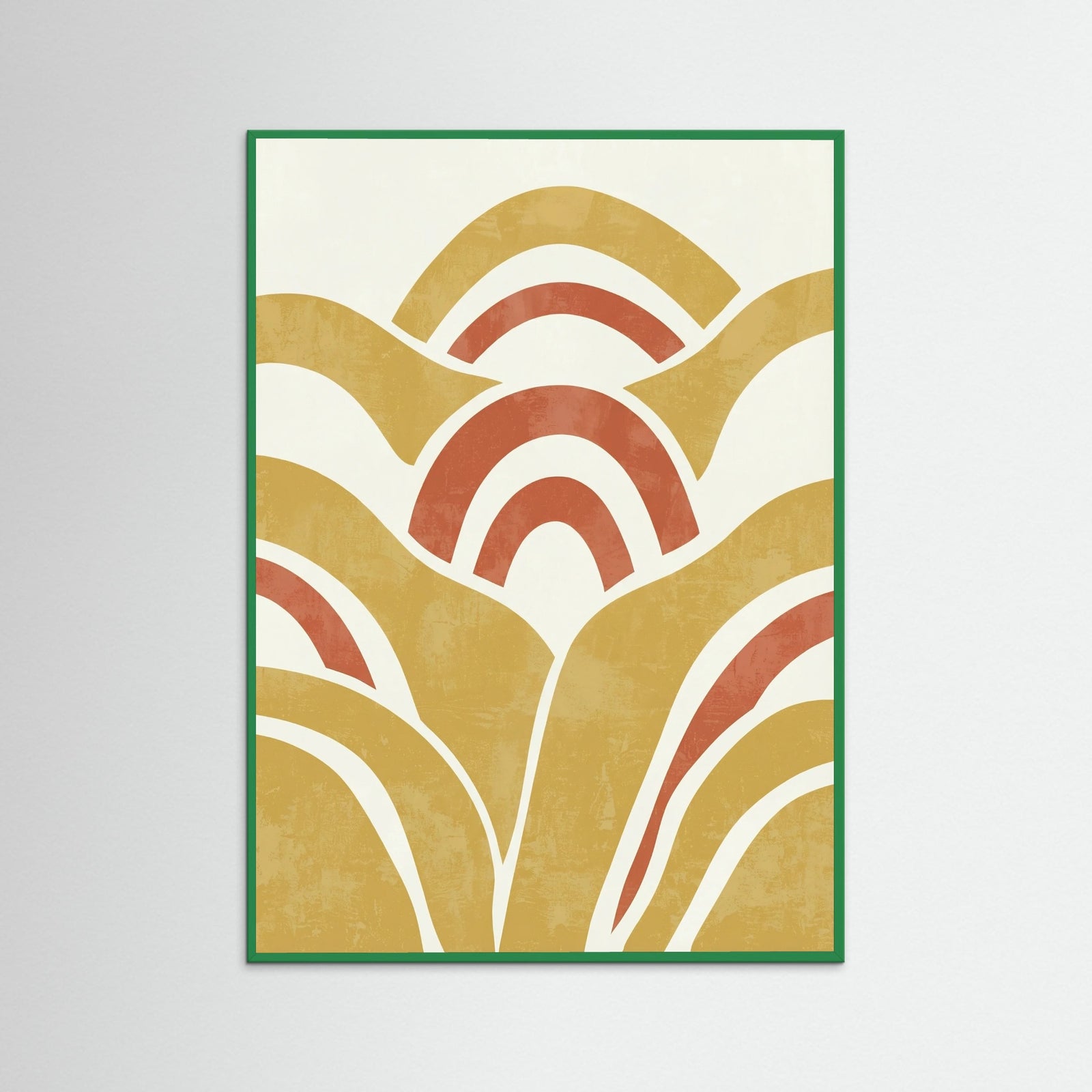 Green Wood Radiant Golden Bloom