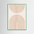 Rainbow Lines 2 Poster – plakat og kunsttryk