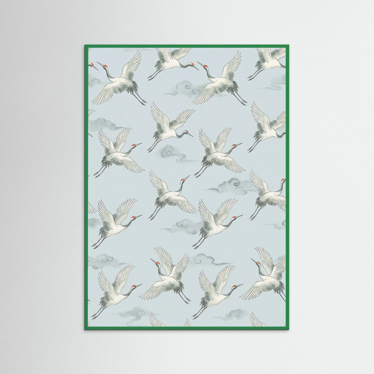 Green Wood Red Goldfish Pond