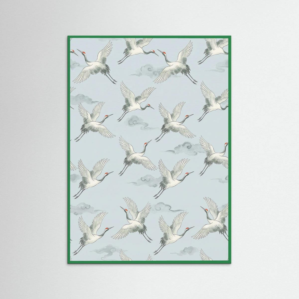 Green Wood Red Goldfish Pond