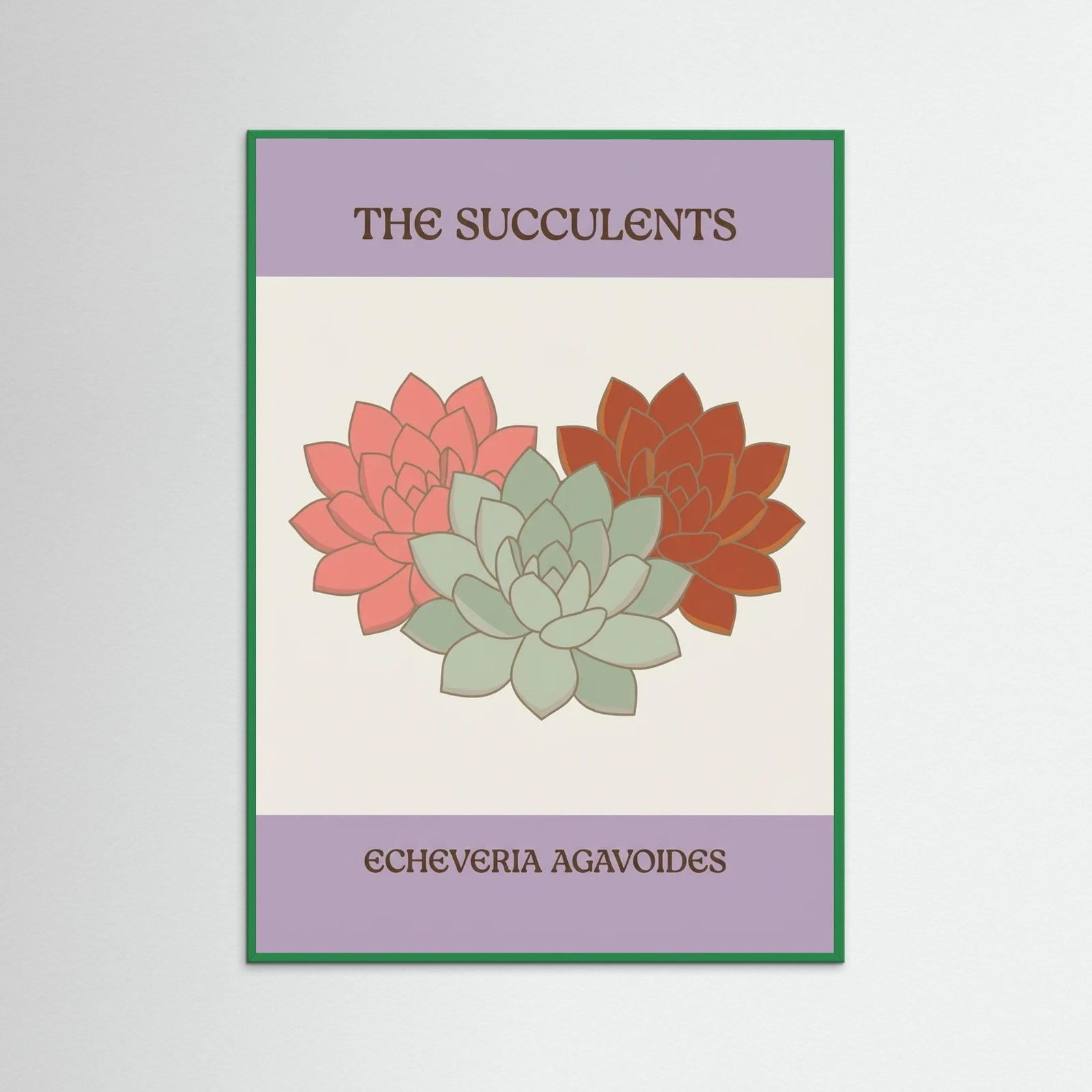 Green Wood Retro Blossom