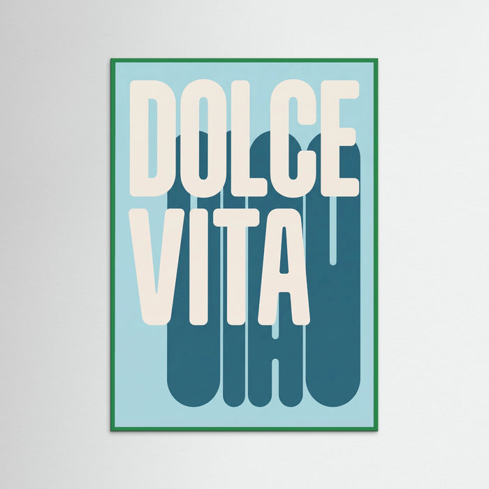 Green Wood Retro Ciao Bella