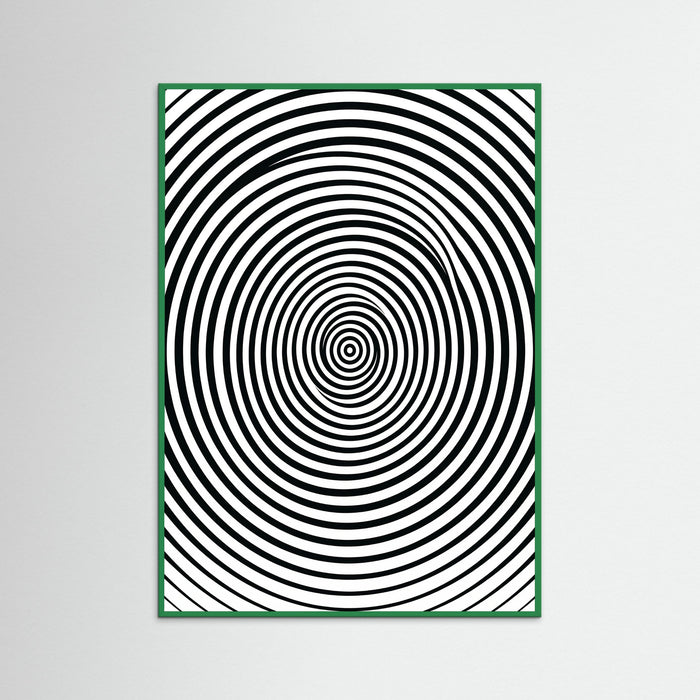 Green Wood Rippling Contours