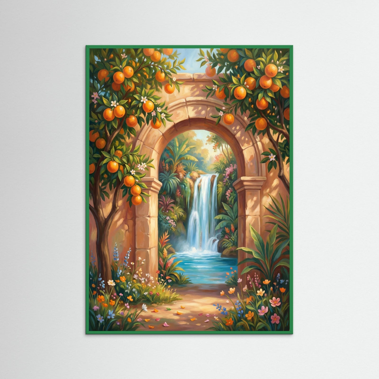 Green Wood River Pomegranate Dream