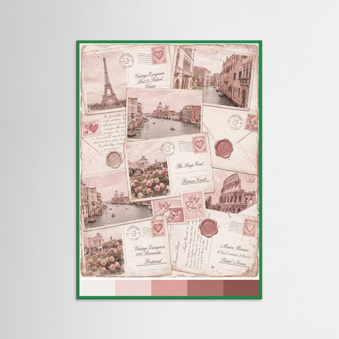 Green Wood Romantic Mementos