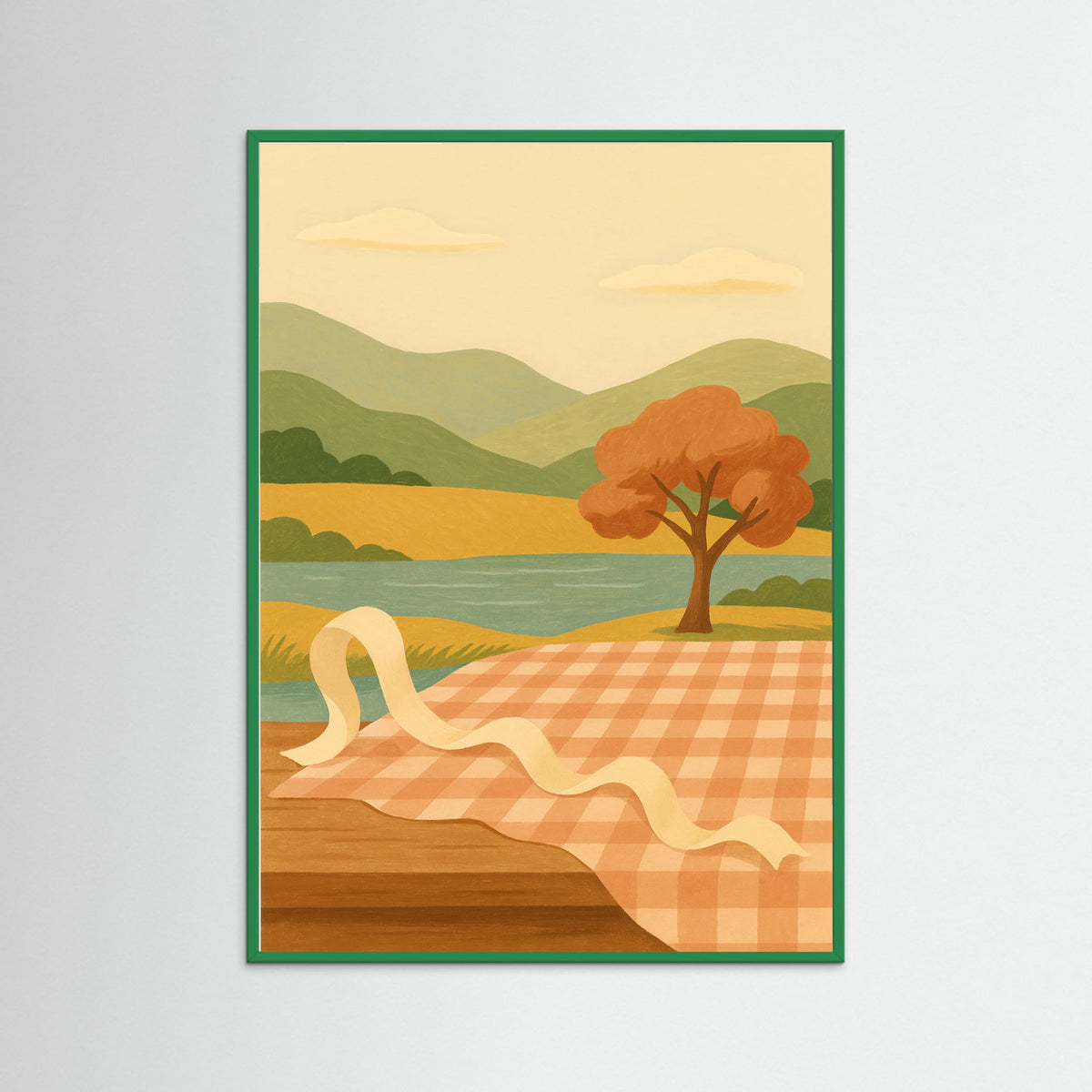 Green Wood Rustic Elegance