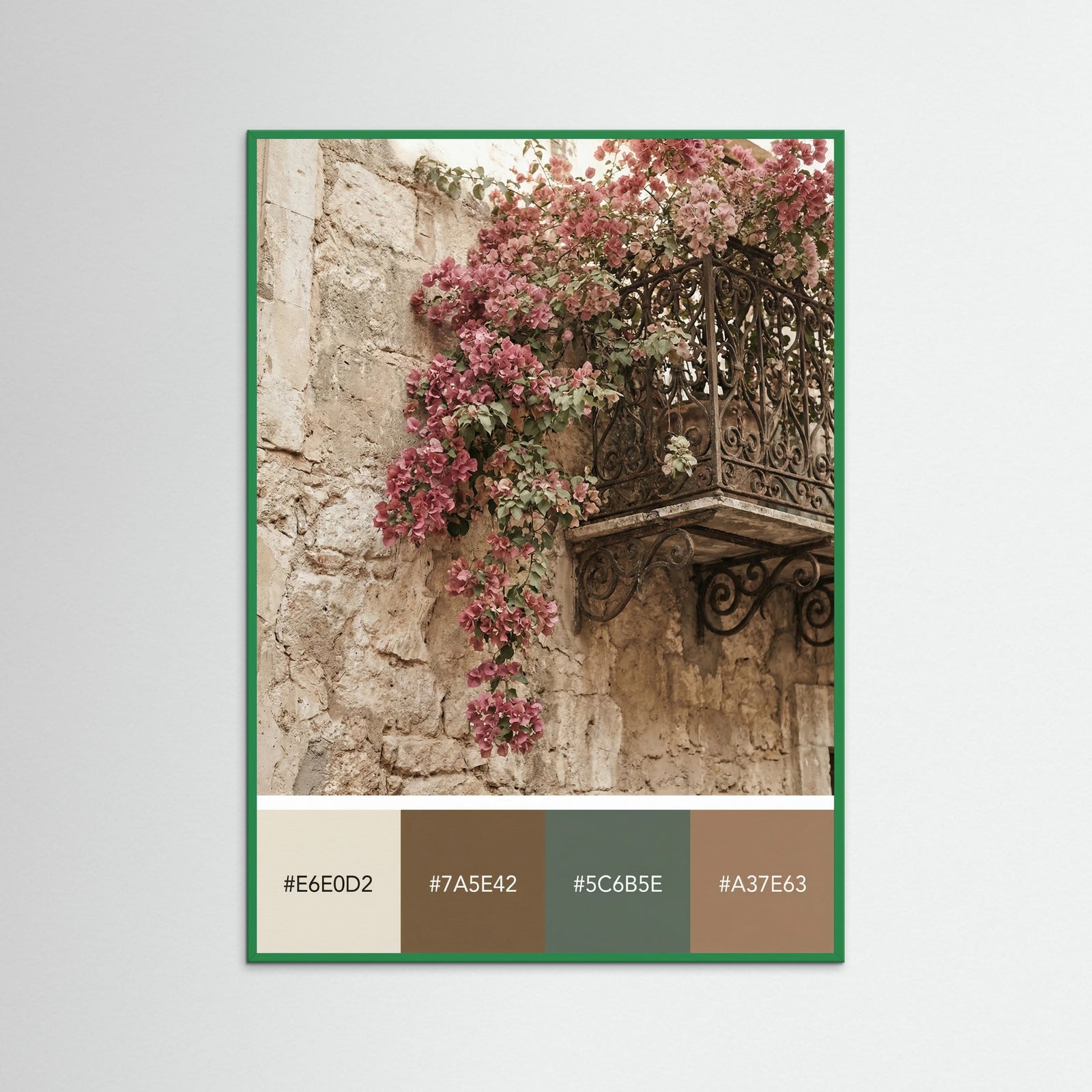 Green Wood Rustic Entrance