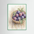 Green Wood Rustic Grape Abundance