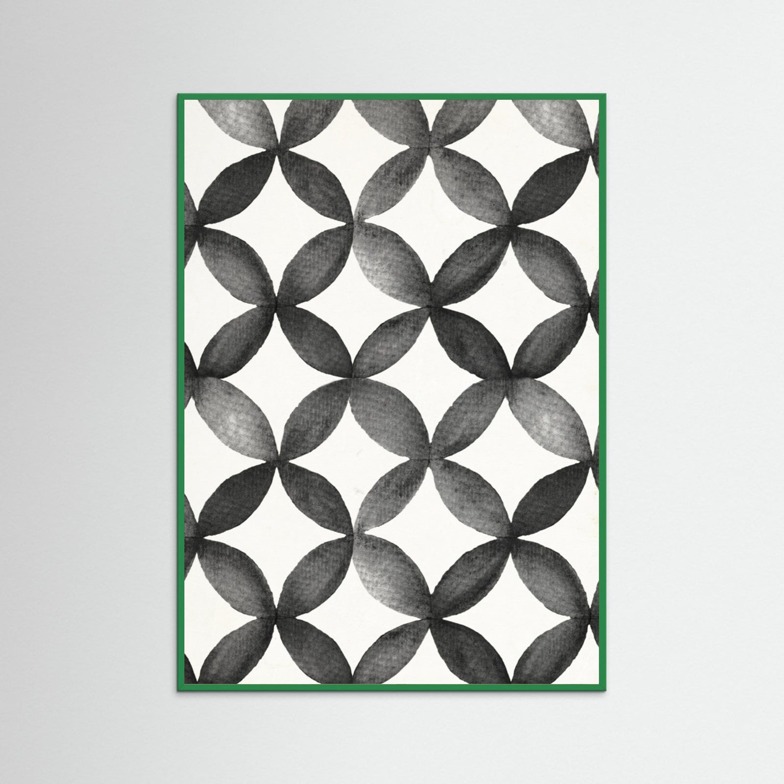 Green Wood SUN MOON Poster