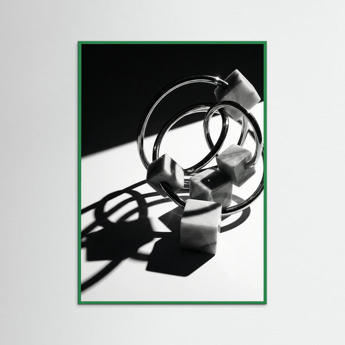 Green Wood Sculptural Reflections