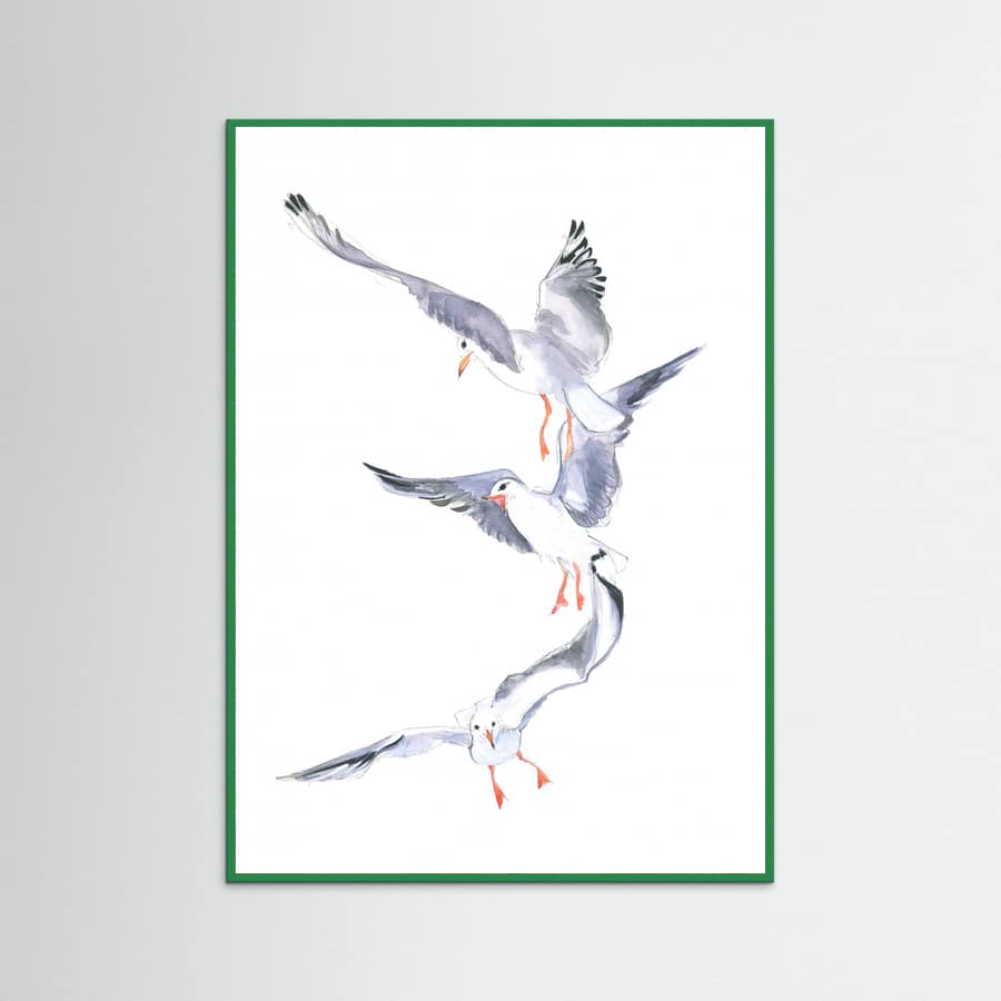 Poster Seagull Flight – poster e stampa artistica