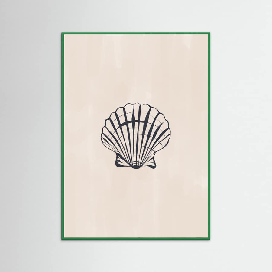 Seashell Poster – plakat og kunsttryk