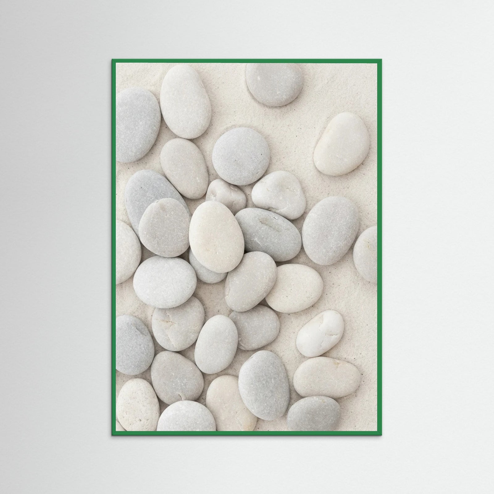 Green Wood Seashell Serenity