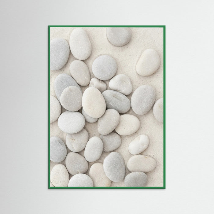 Green Wood Seashell Serenity