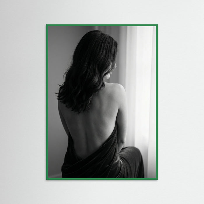 Green Wood Sensual Noir Portrait