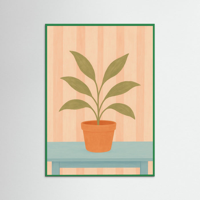 Green Wood Serene Moments