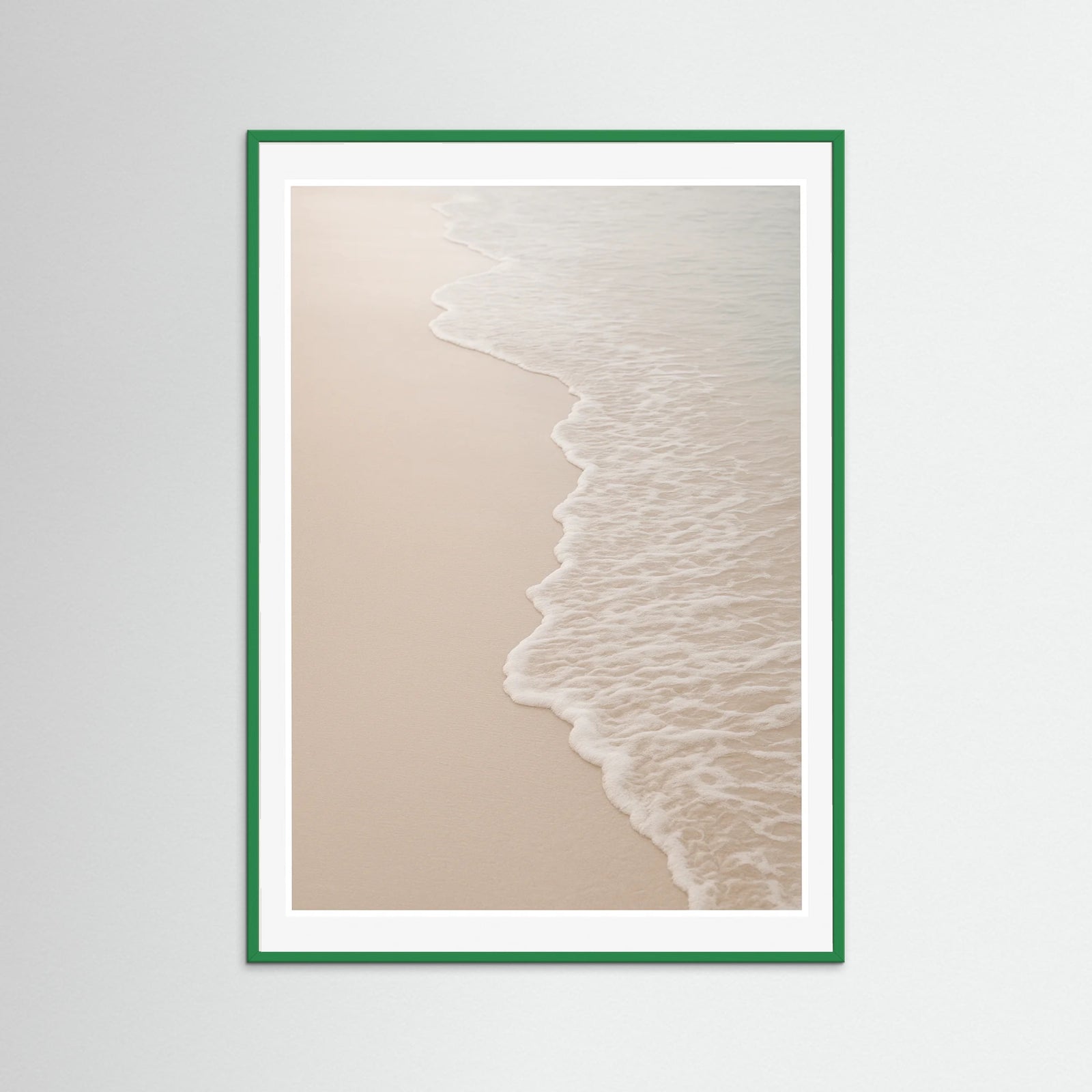 Green Wood Serene Shoreline