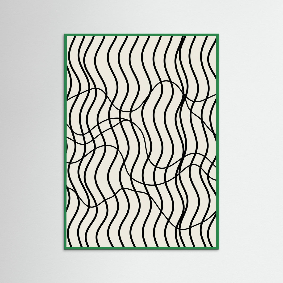 Green Wood Serpentine Flow