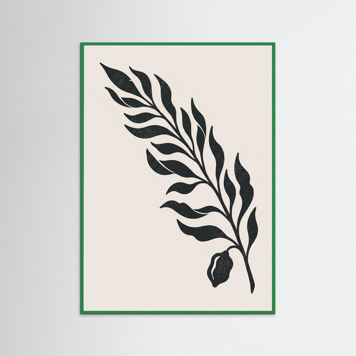 Green Wood Shadow Vase