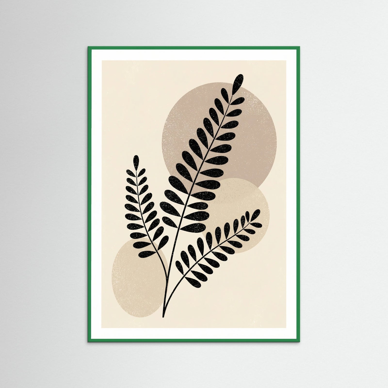 Green Wood Shadowed Botanicals