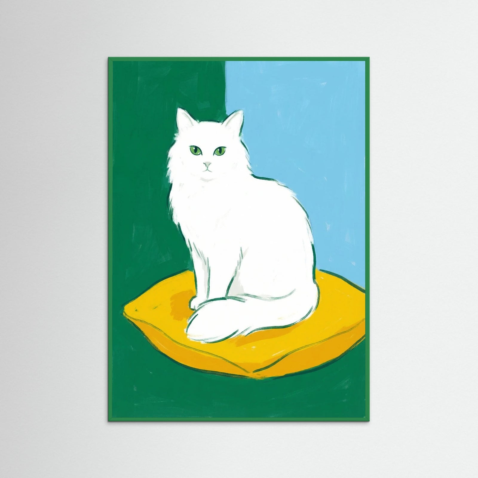 Green Wood Siamese Companions