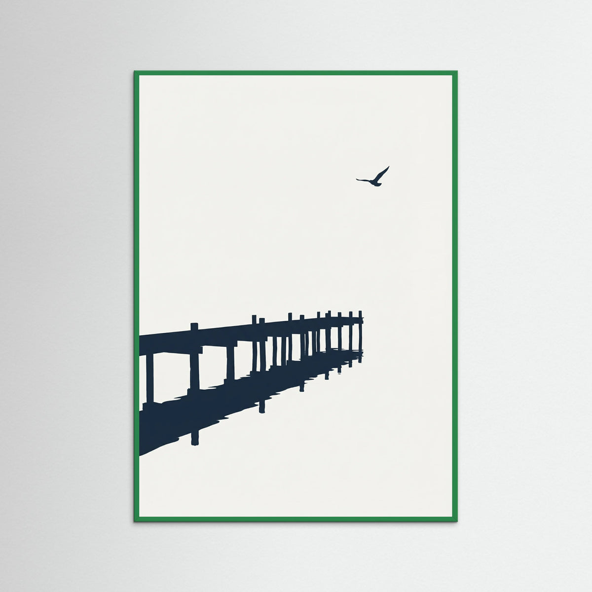 Green Wood Silent Lake Drift