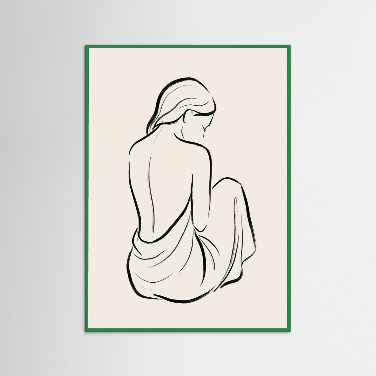 Green Wood Silent Serenity