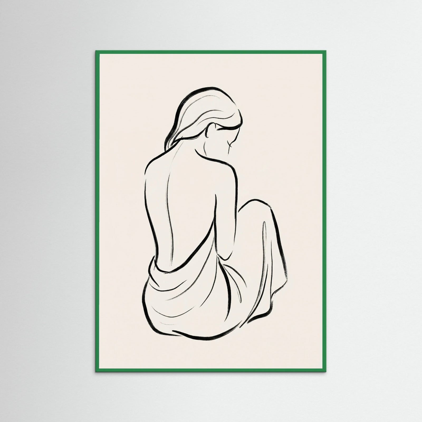 Green Wood Silent Serenity