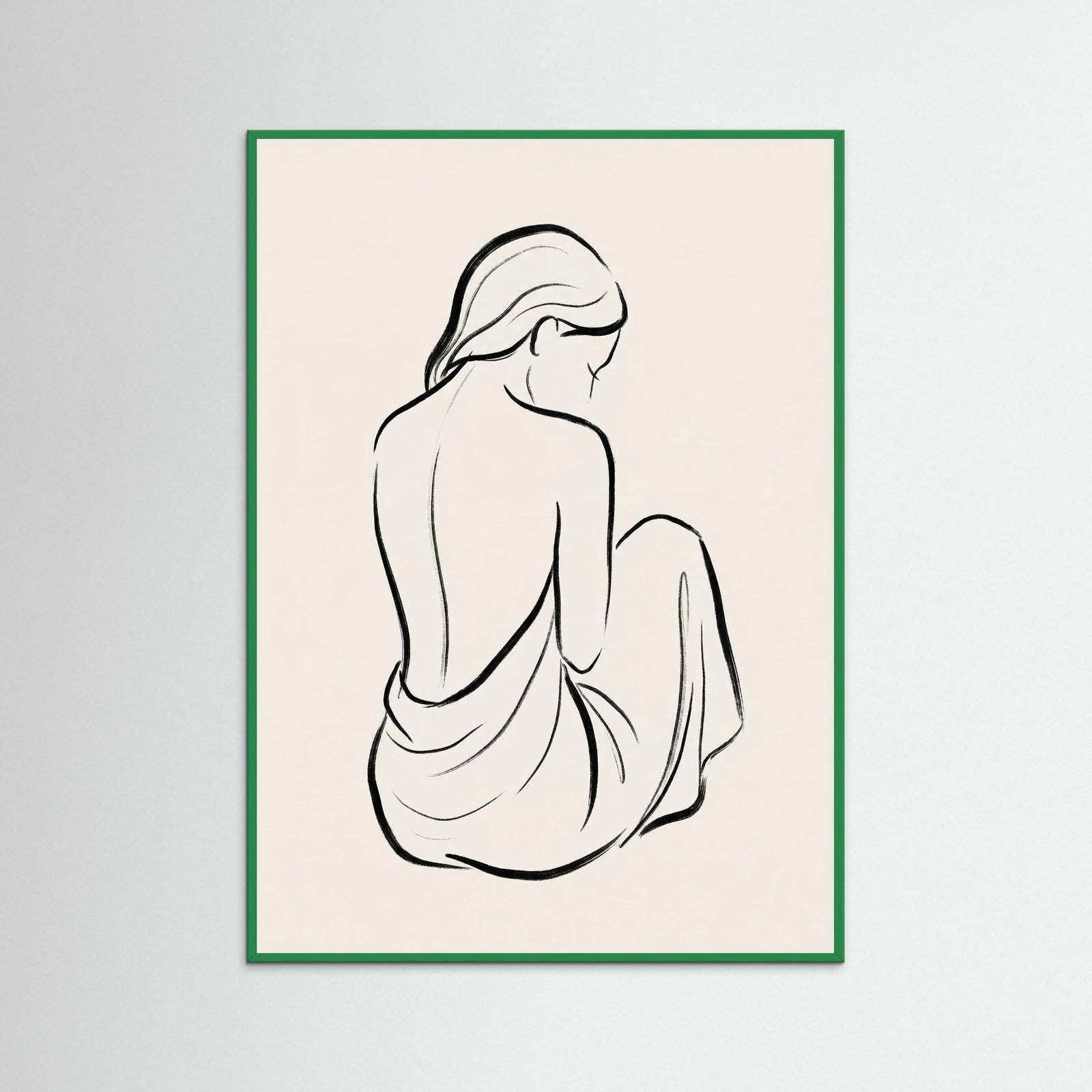 Green Wood Silent Serenity