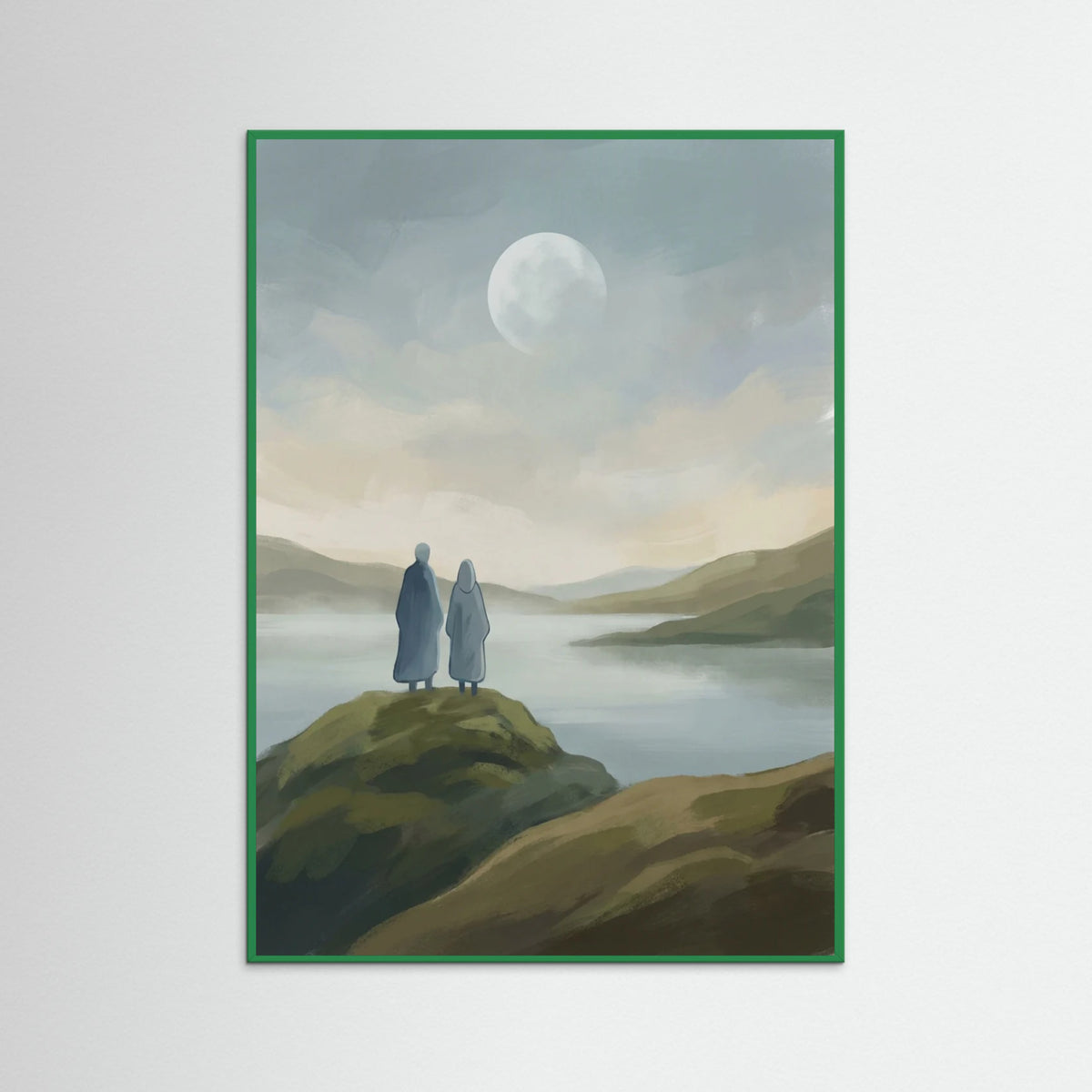 Green Wood Silent Watch