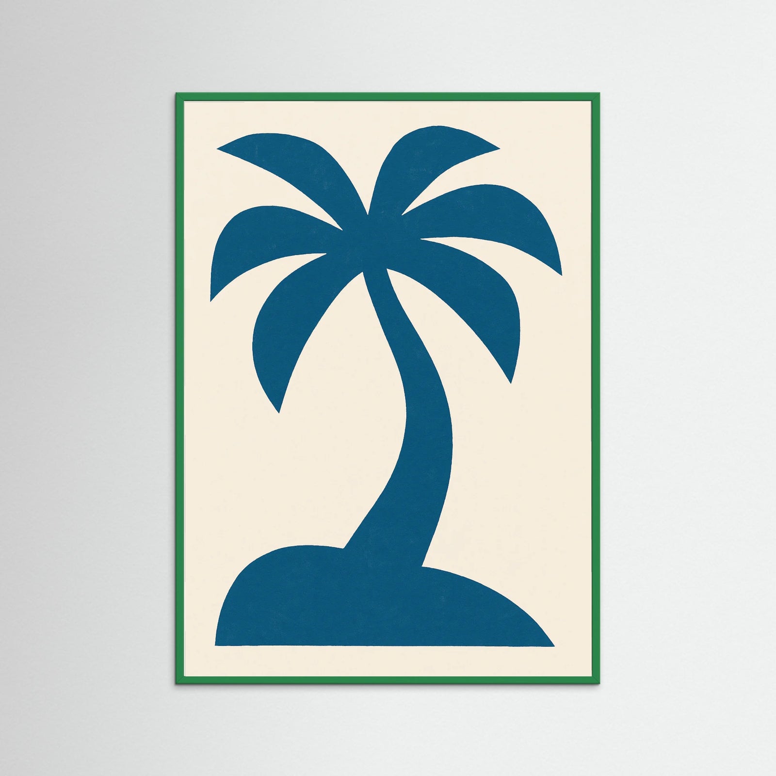 Green Wood Silhouette Serenity