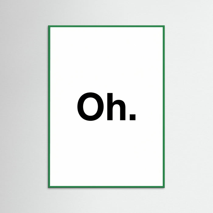 Green Wood Simple Utterance