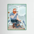 Skipper and Dog Poster – poster and art print