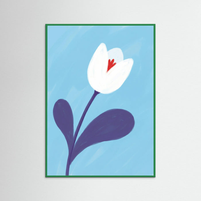 Green Wood Sky Bloom