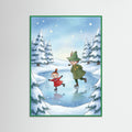 Green Wood Snowy Moomin Encounter
