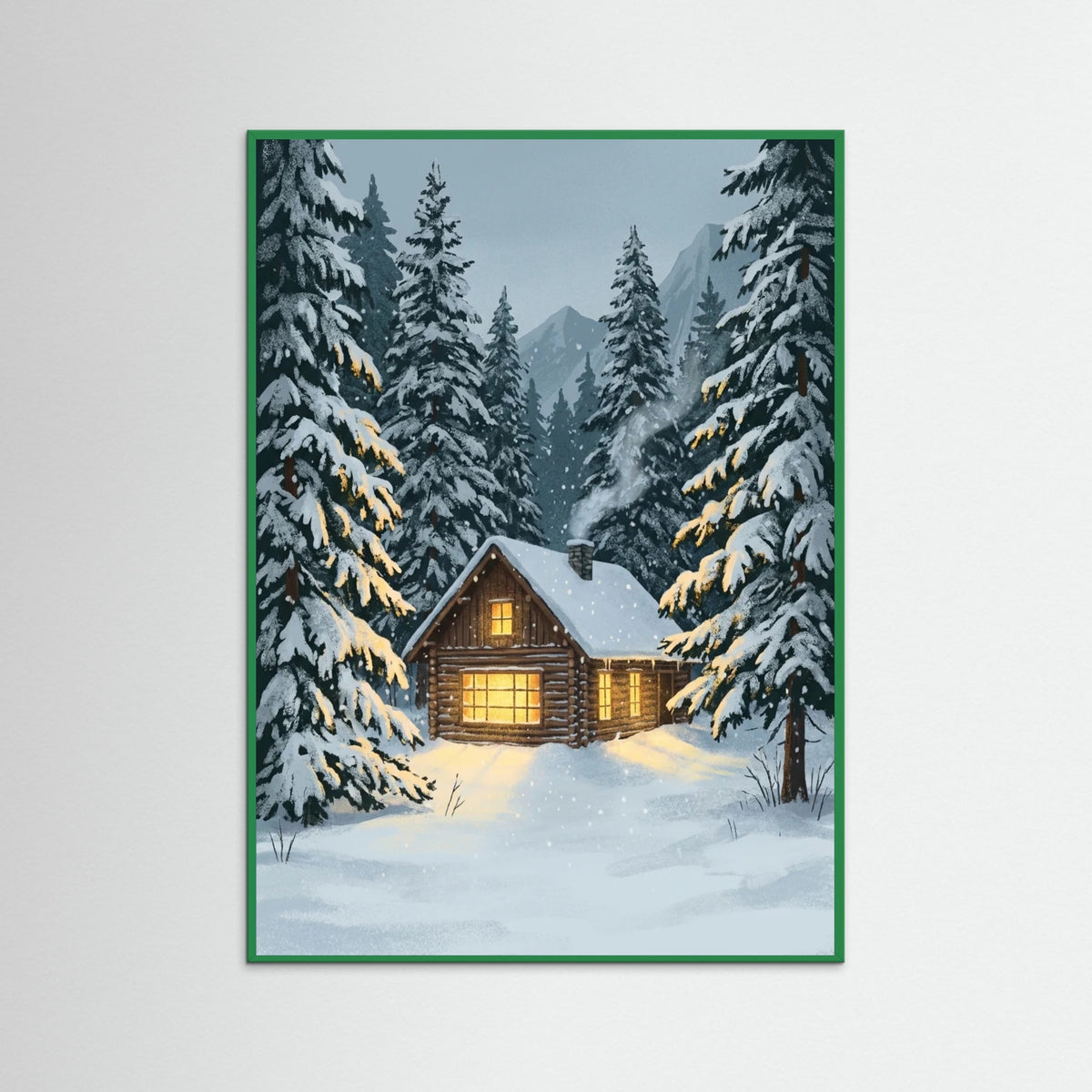 Green Wood Snowy Valley Express