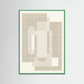 Green Wood Soft Arcs