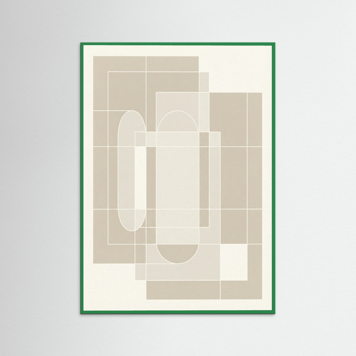 Green Wood Soft Arcs