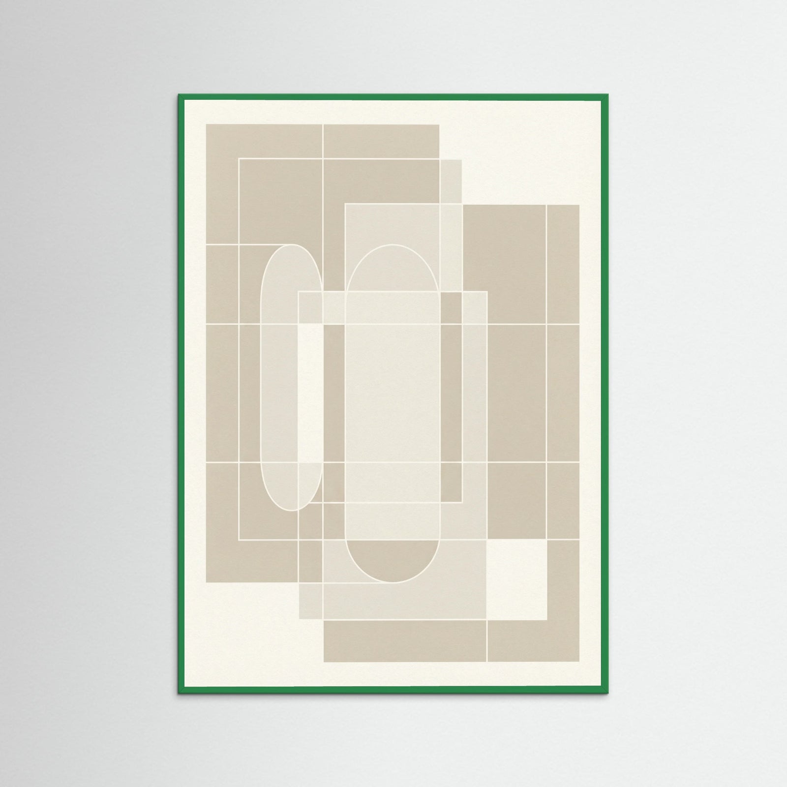 Green Wood Soft Arcs