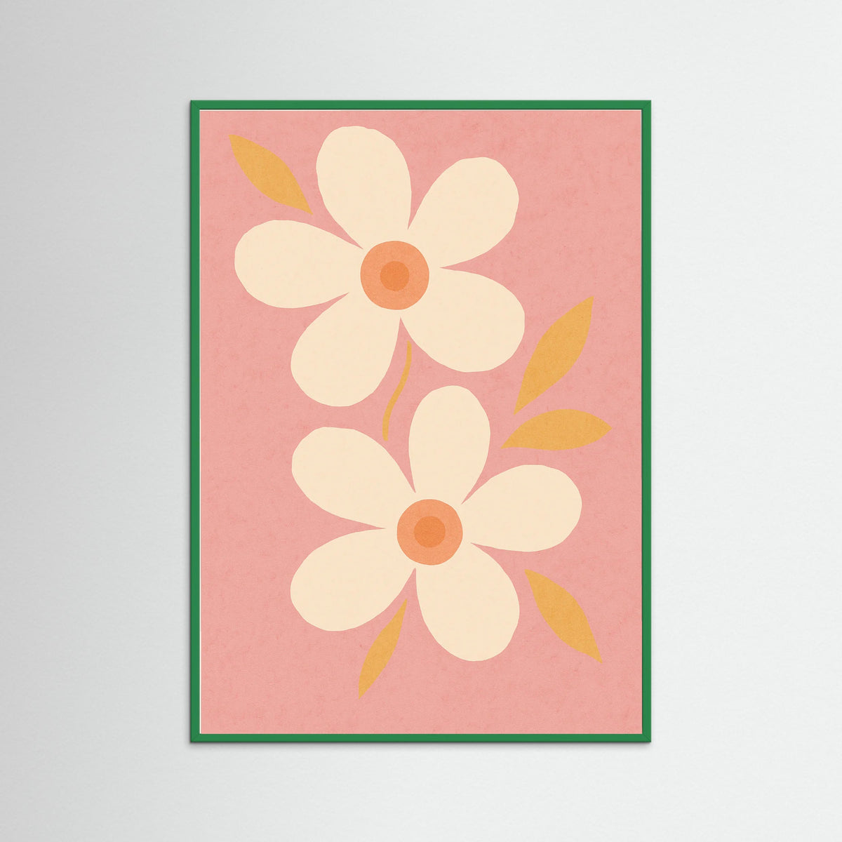 Green Wood Soft Blossom Vista