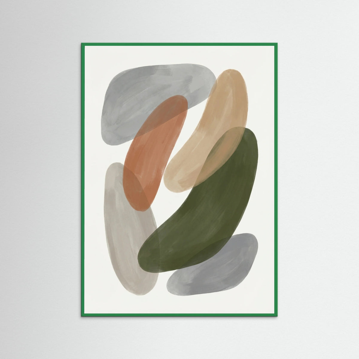 Green Wood Soft Contours