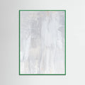 Soft Muted Gray Brushstrokes Poster – Poster und Kunstdruck