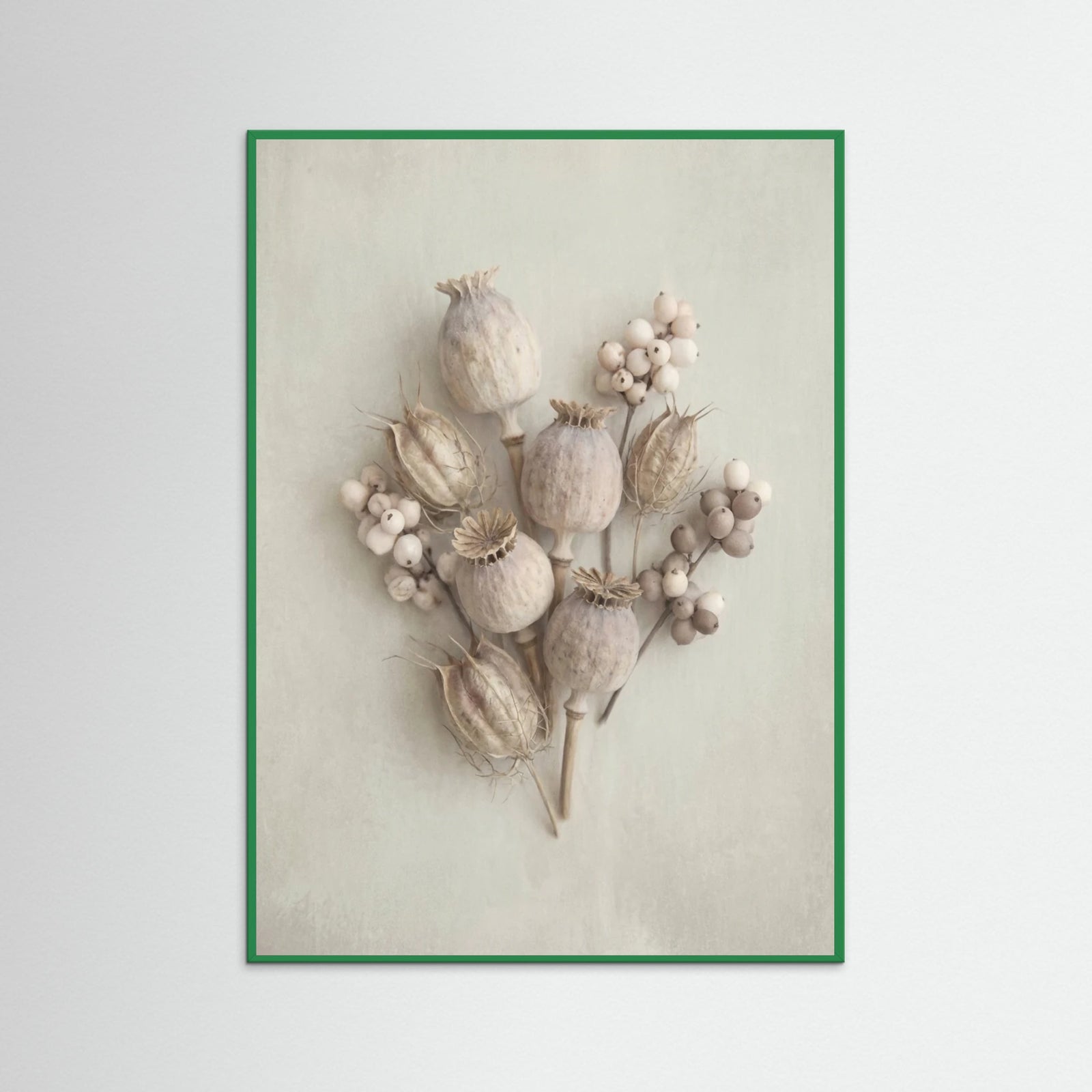 Green Wood Soft Petal Reverie