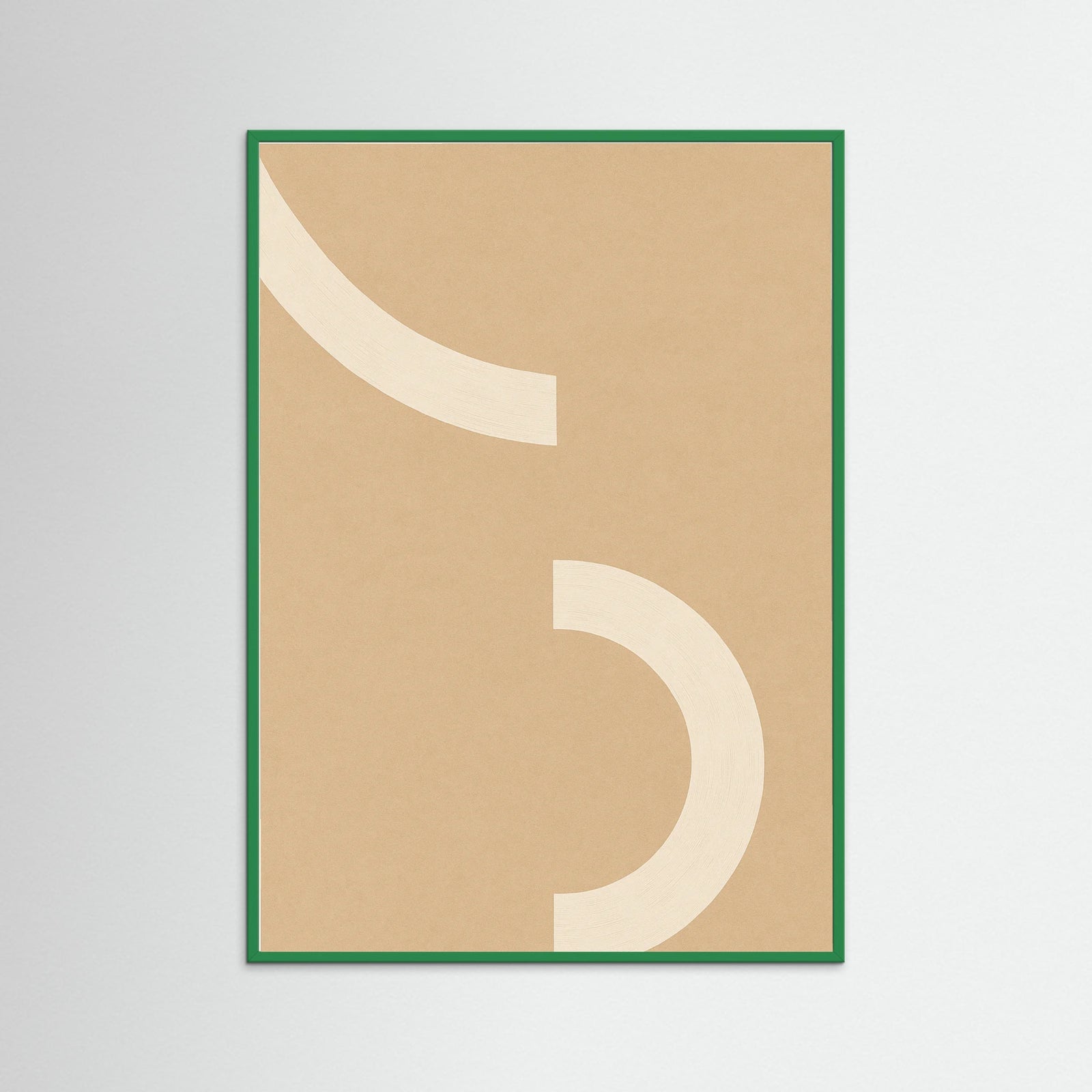 Green Wood Soft Ribbon