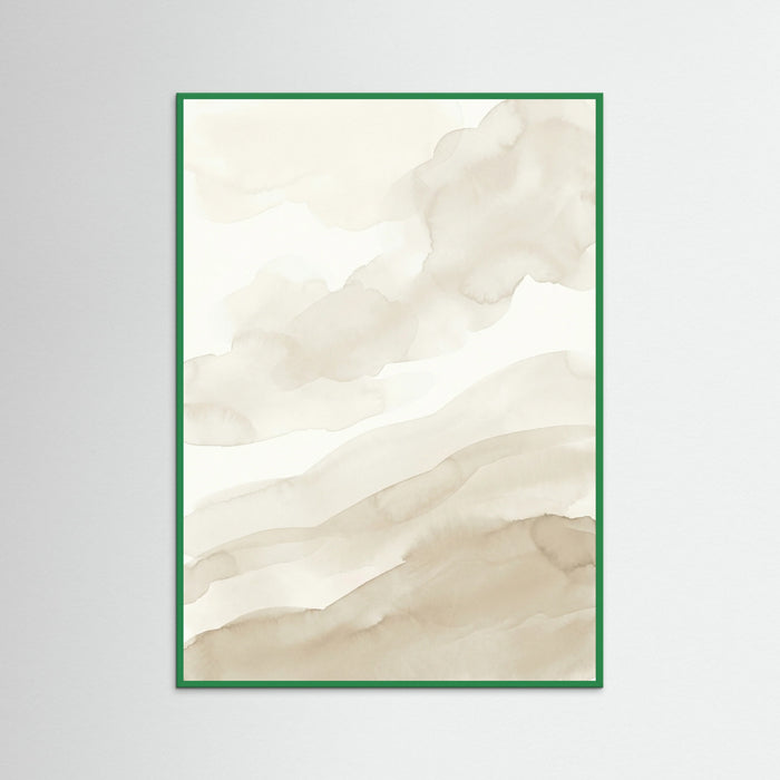 Green Wood Soft Undulations