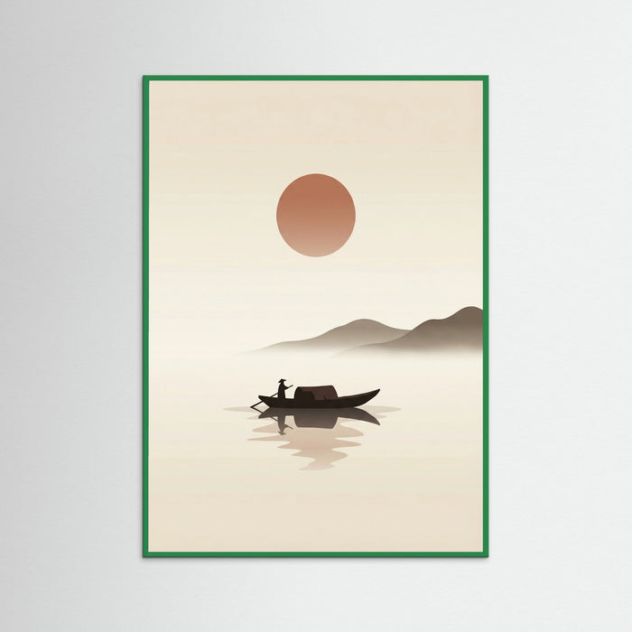 Green Wood Solitary Perch
